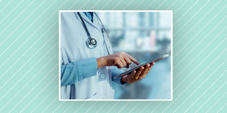 Claudia-digibeten in de zorg